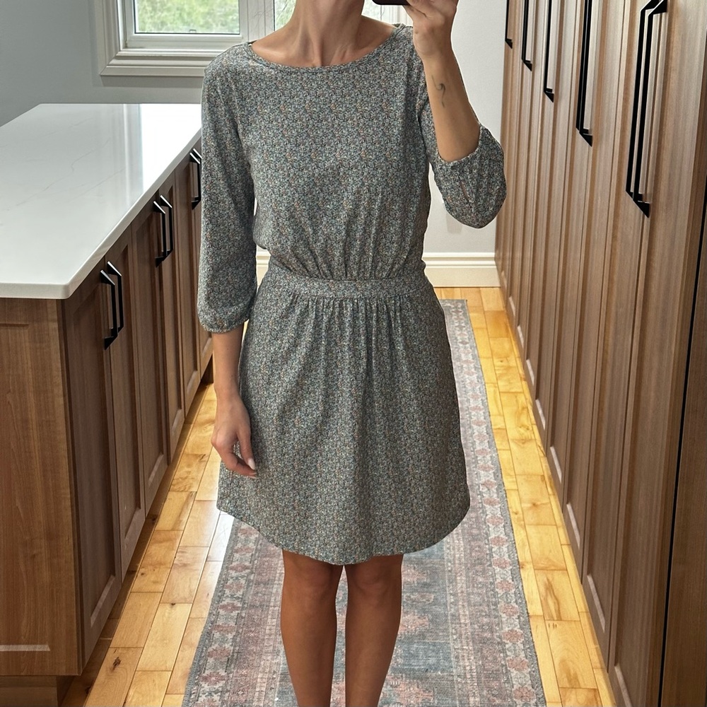A.P.C cotton floral dress | small